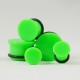 Plug acrylique néon vert