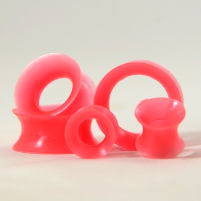 Tunnel silicone ultra fin rouge